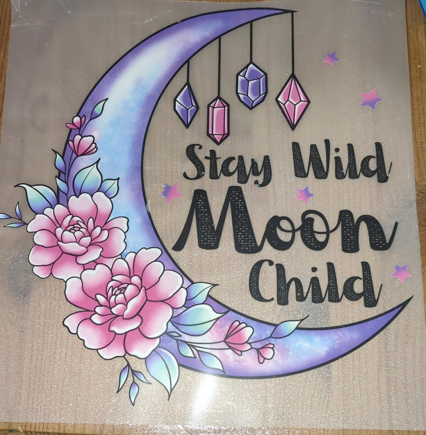 Großes Bügelbild Stay Wild Moonchild GBB000116