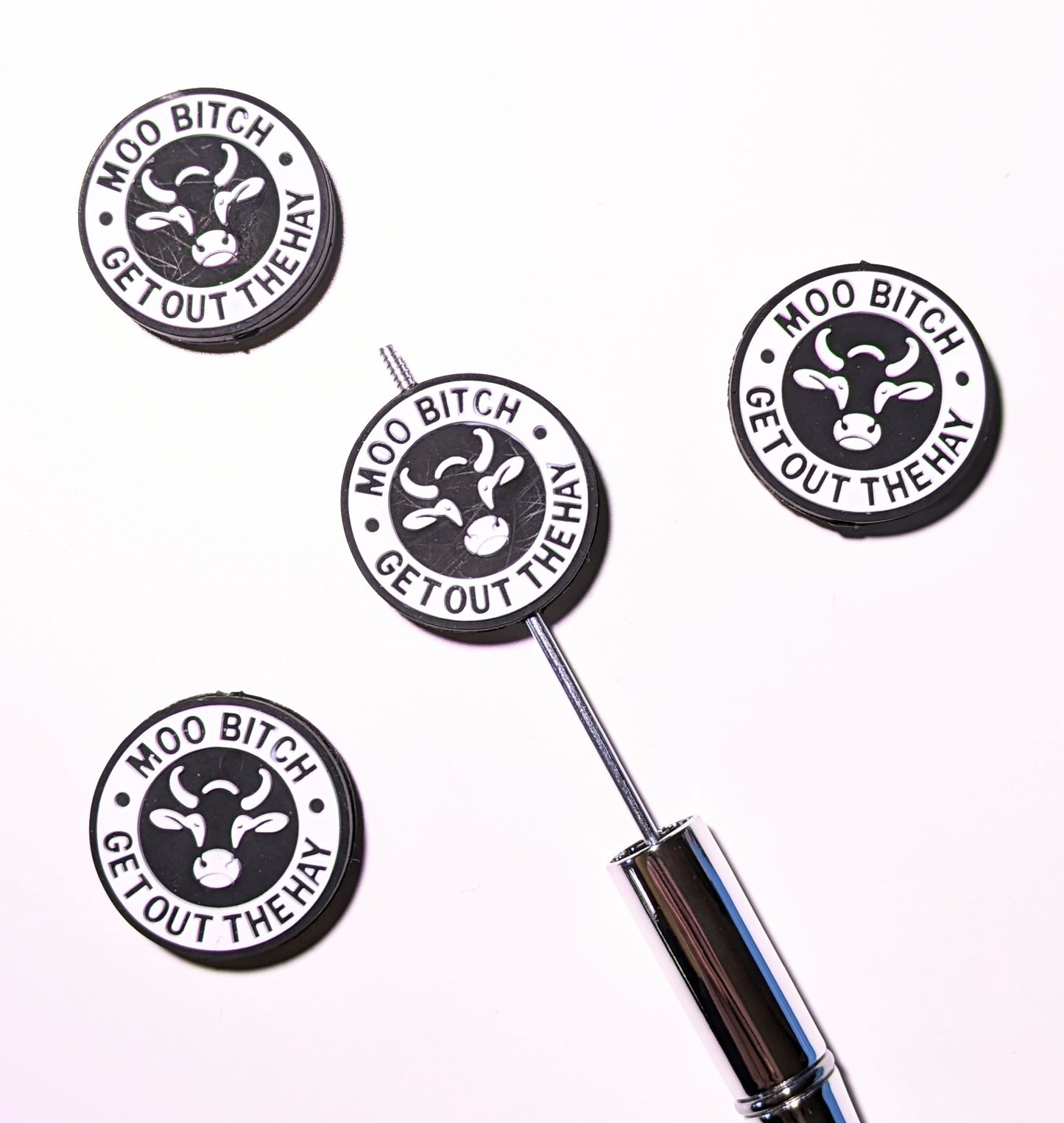 S40 Focal Silikonperle "Moo Bitc..."