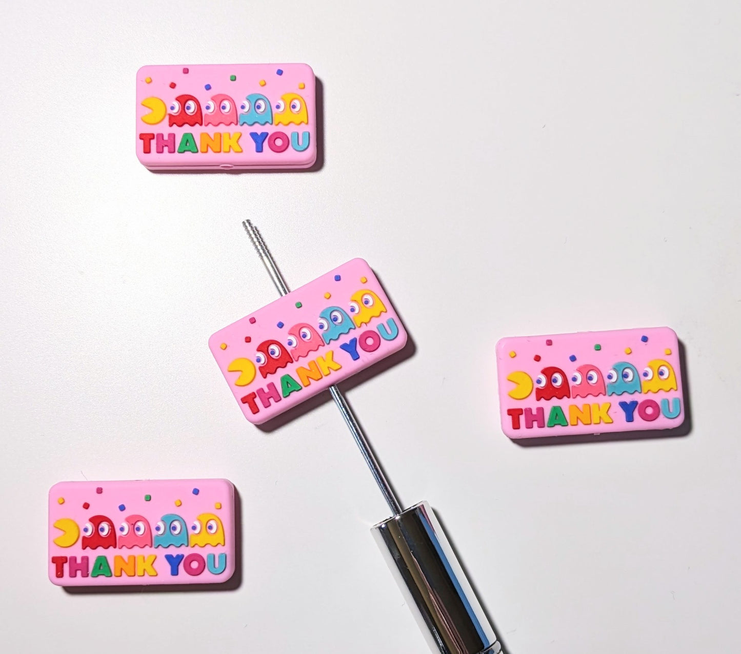 S40 Focal Silikonperle "Thank you" Pacman (40)