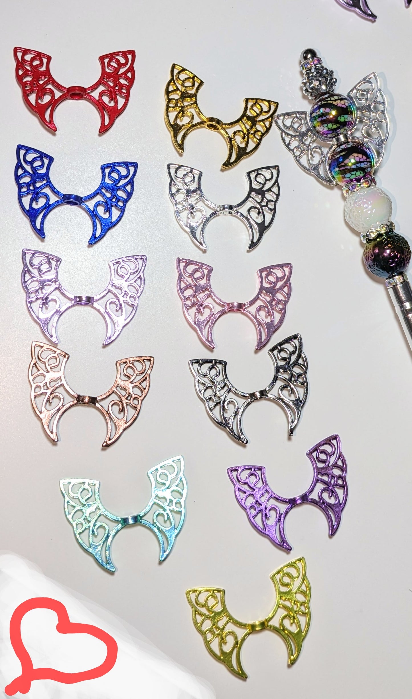 Schmetterlingsflügel Engel Schmetterling Flügel metall in verschiedenen Farben