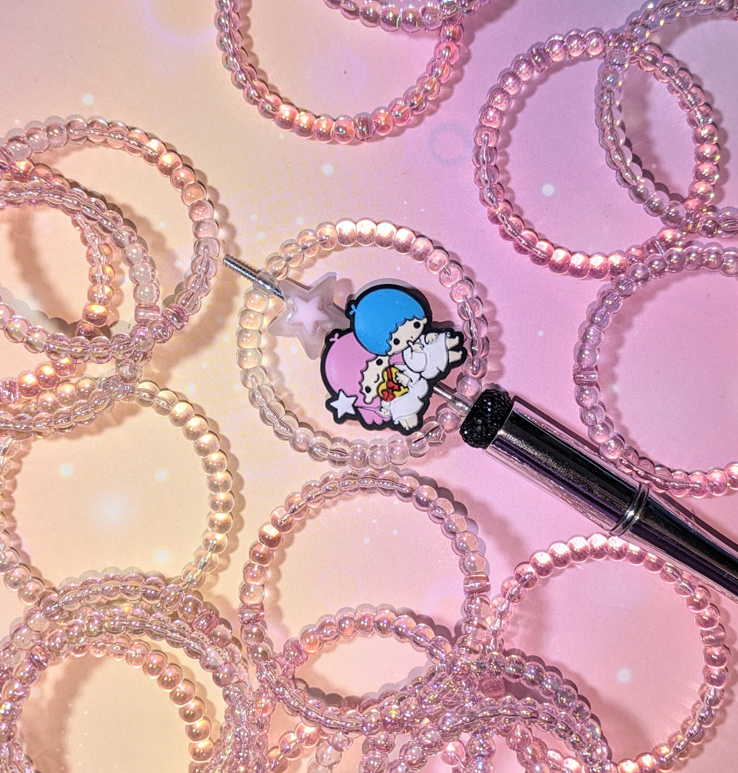 Transparente Rahmen für alle bestückbaren Artikel Rosa