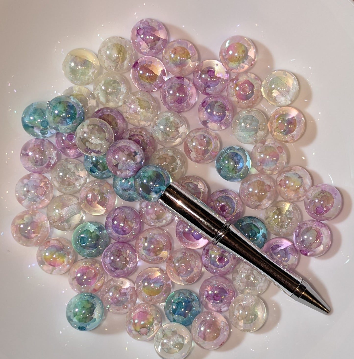 Neue Wolkenperlen in vier verschiedenen Farben Glow in the Dark Nachtleuchtend Luminous Box01