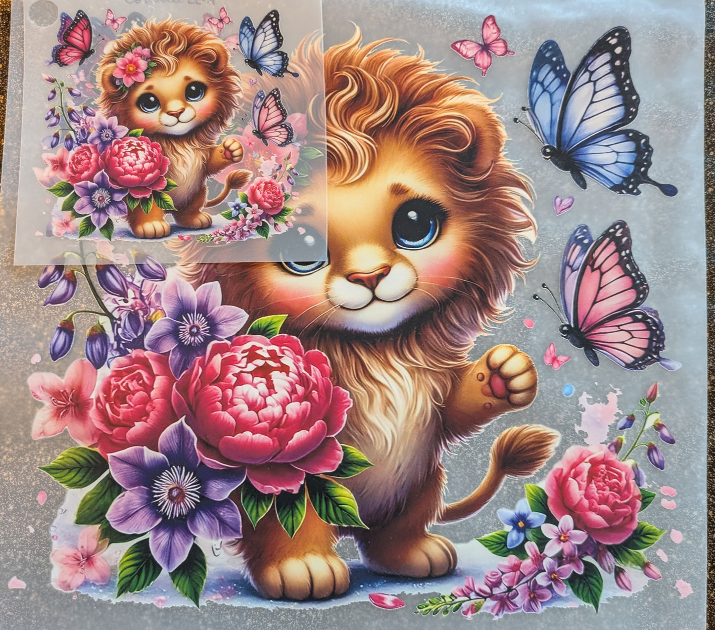 Bügelbilder Set Löwe SGBB000022