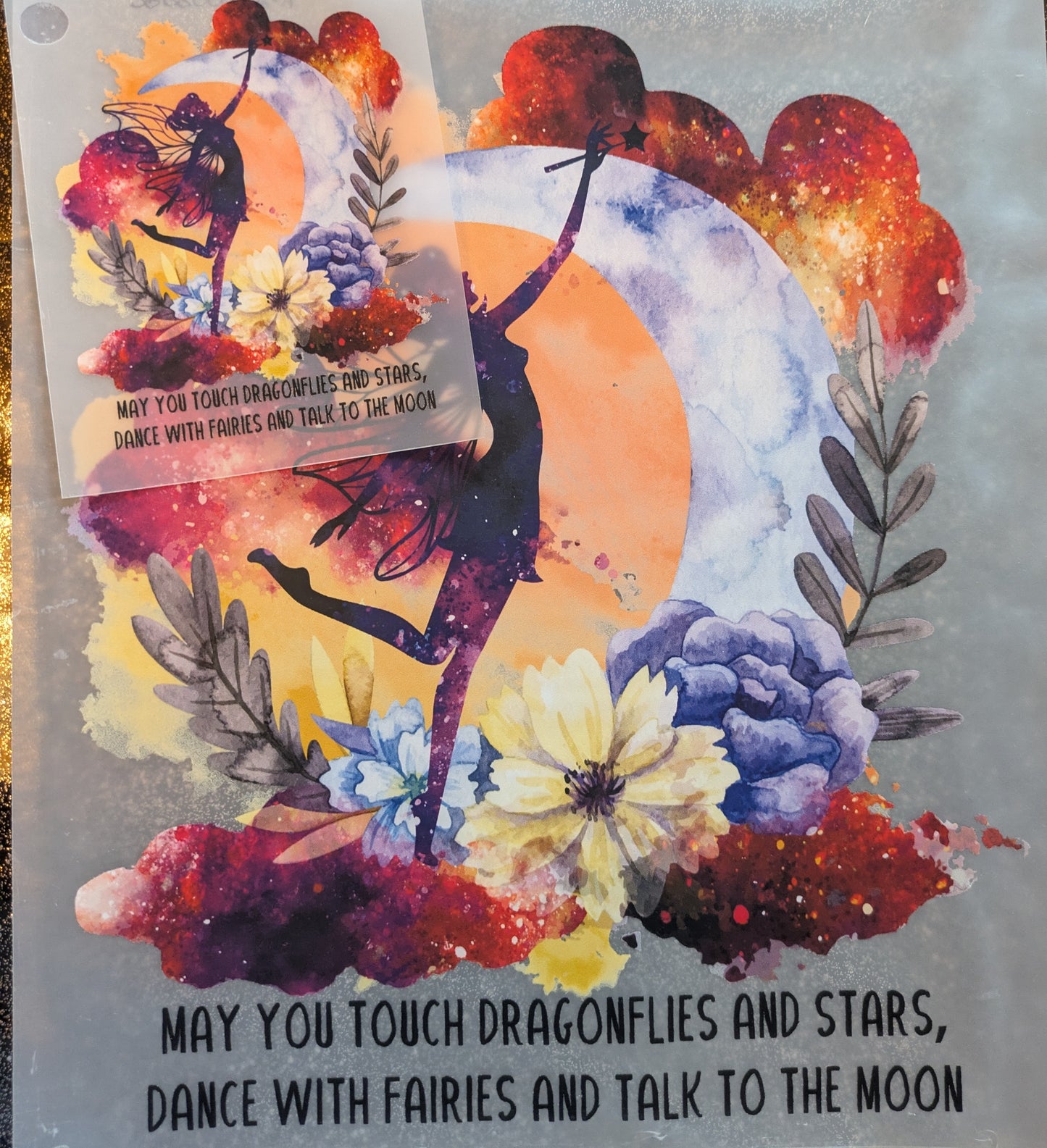 Bügelbilder Set Fee SGBB000016