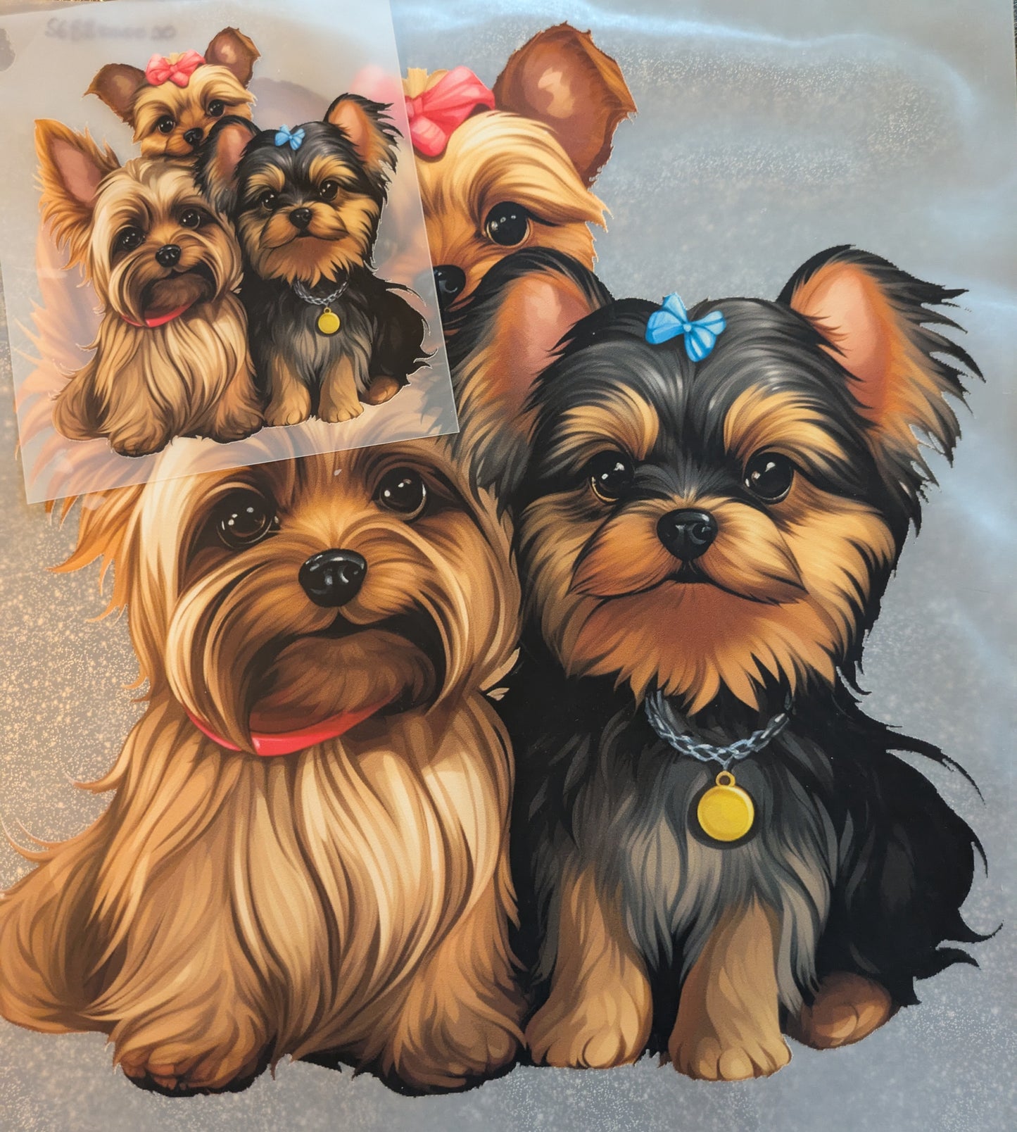 Bügelbilder Set Yorkshire Terrier SGBB000030