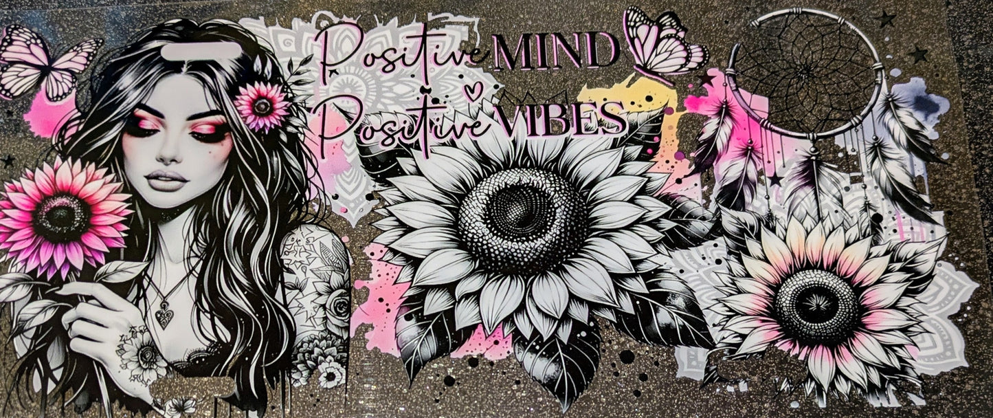 16 Oz Sticker Tatoogirl positiv Mind CS000126