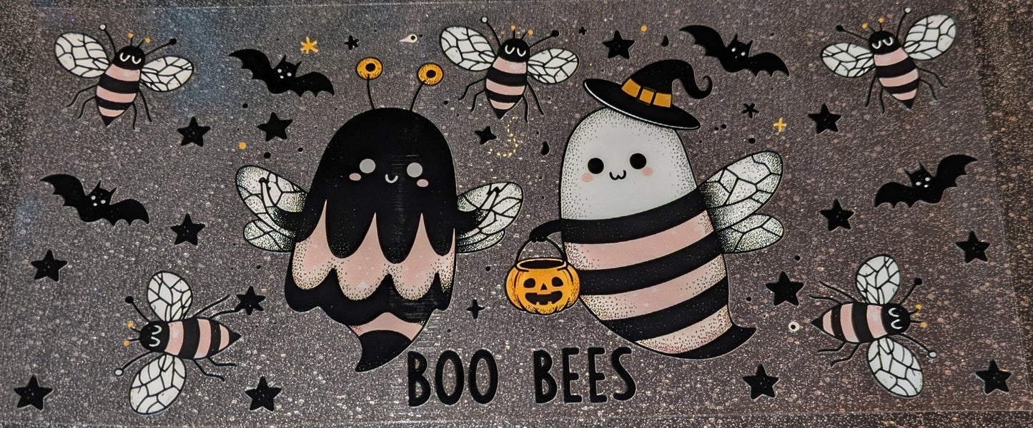 16 Oz Sticker Halloween Boo Bees