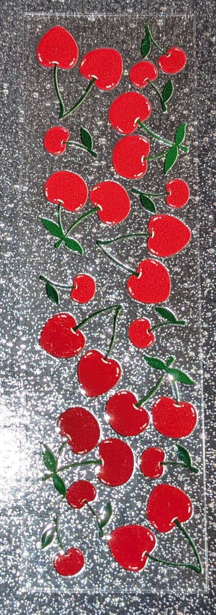 Kulisticker Sticker für Lesezeiche Kirschen