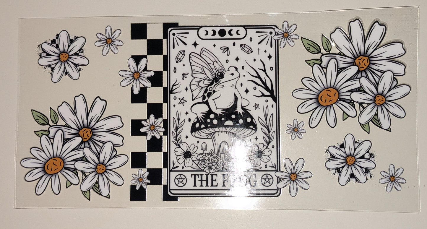 16 Oz Sticker Tarot Karte Frosch CS000026