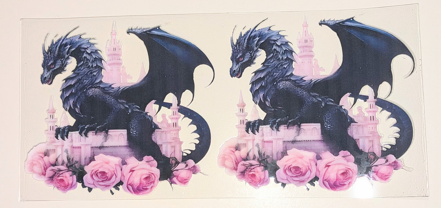 16 Oz Sticker Drachen CS000031