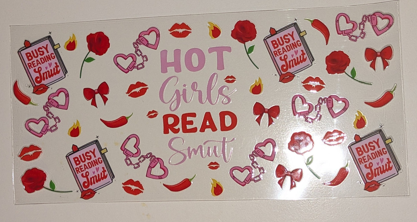 16 Oz Sticker Bücher Buch Hot Girls CS000074