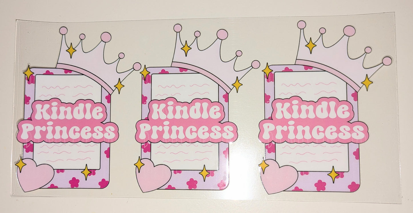 16 Oz Sticker Bücher Buch Kindle Princess CS000066