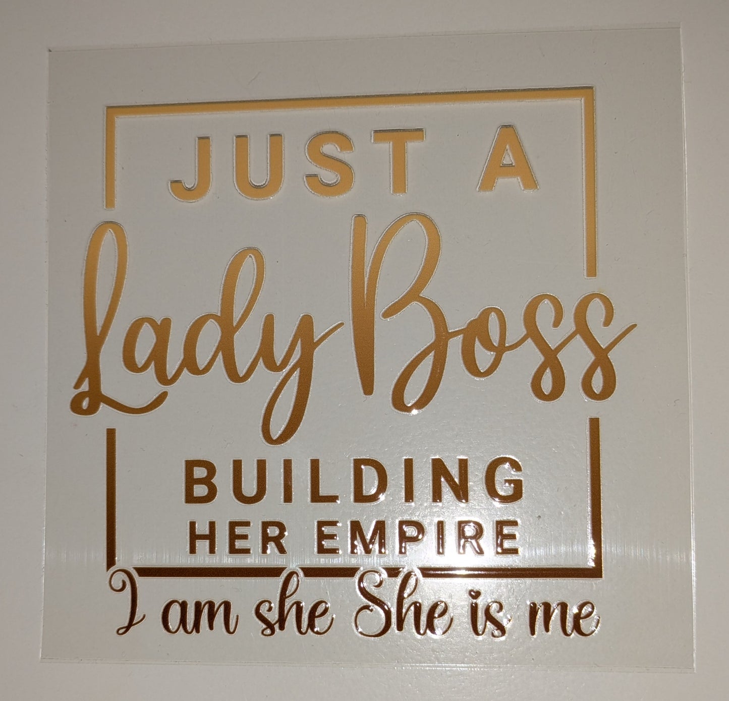 4 inch Sticker Lady IS000003