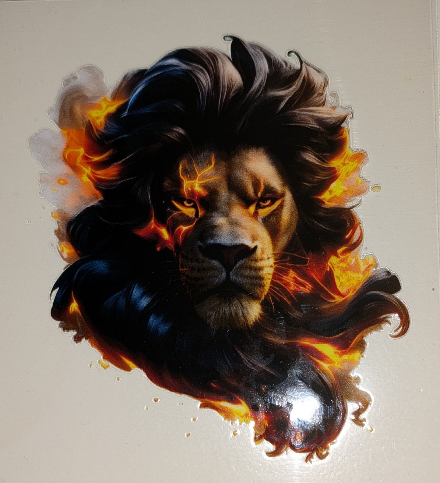 4 inch Sticker Sternzeichen Löwe IS000019