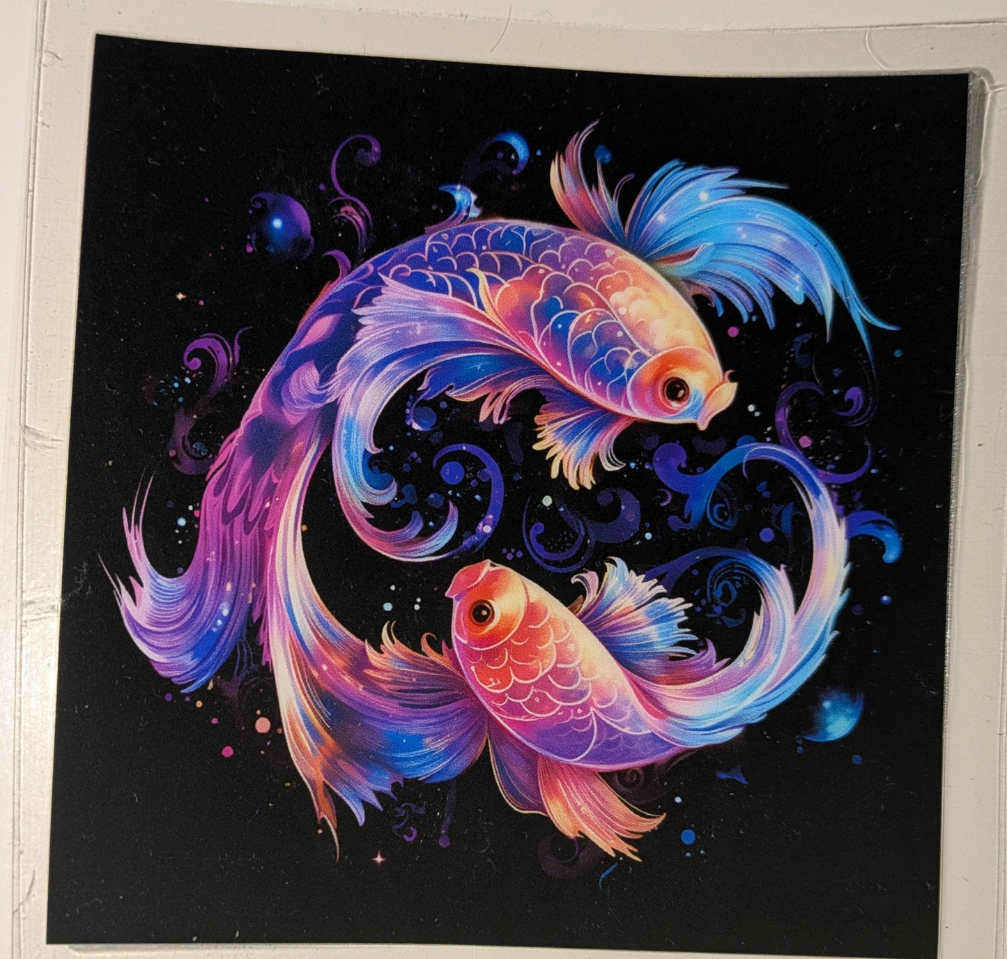 4 inch Sticker Sternzeichen Fische IS000020