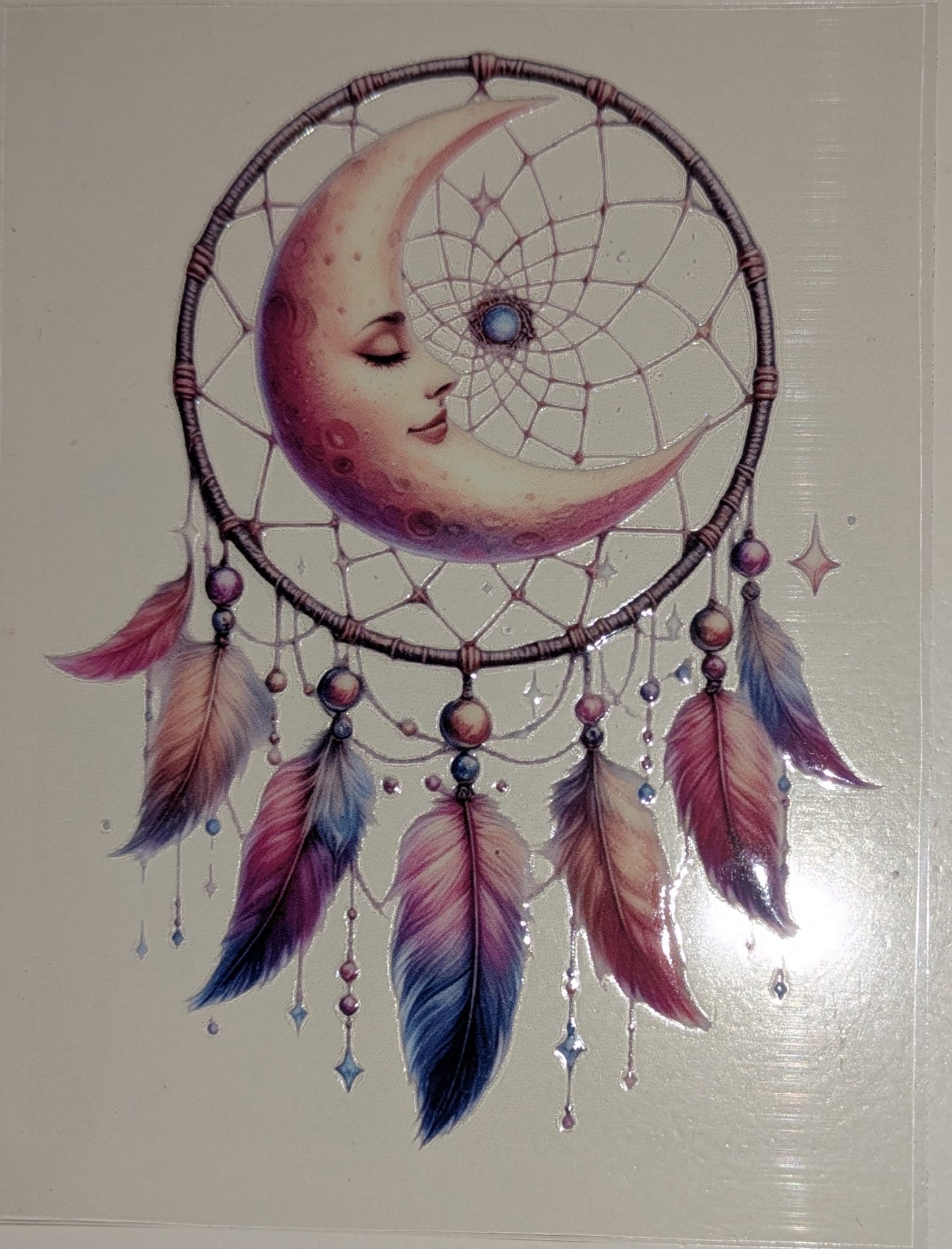 4 inch Sticker Traumfänger Mond IS000022