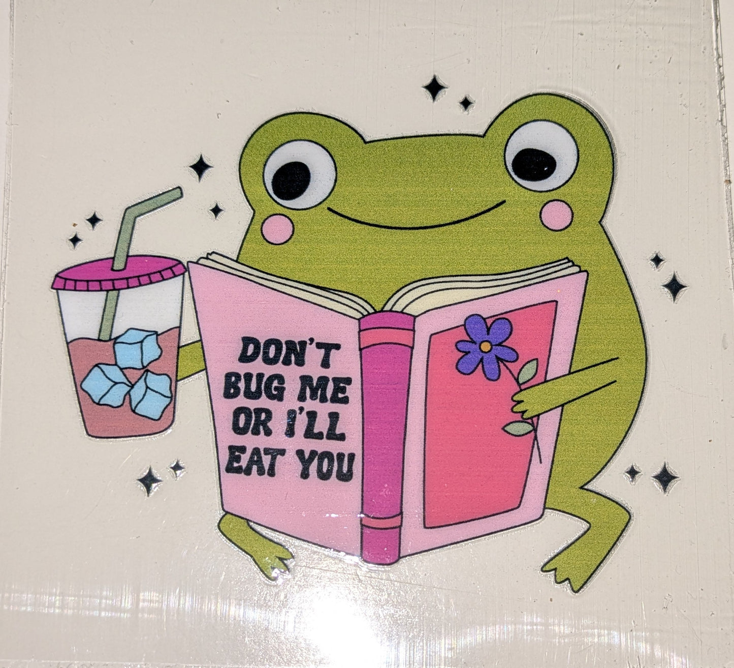 4 inch Sticker Frosch IS000072