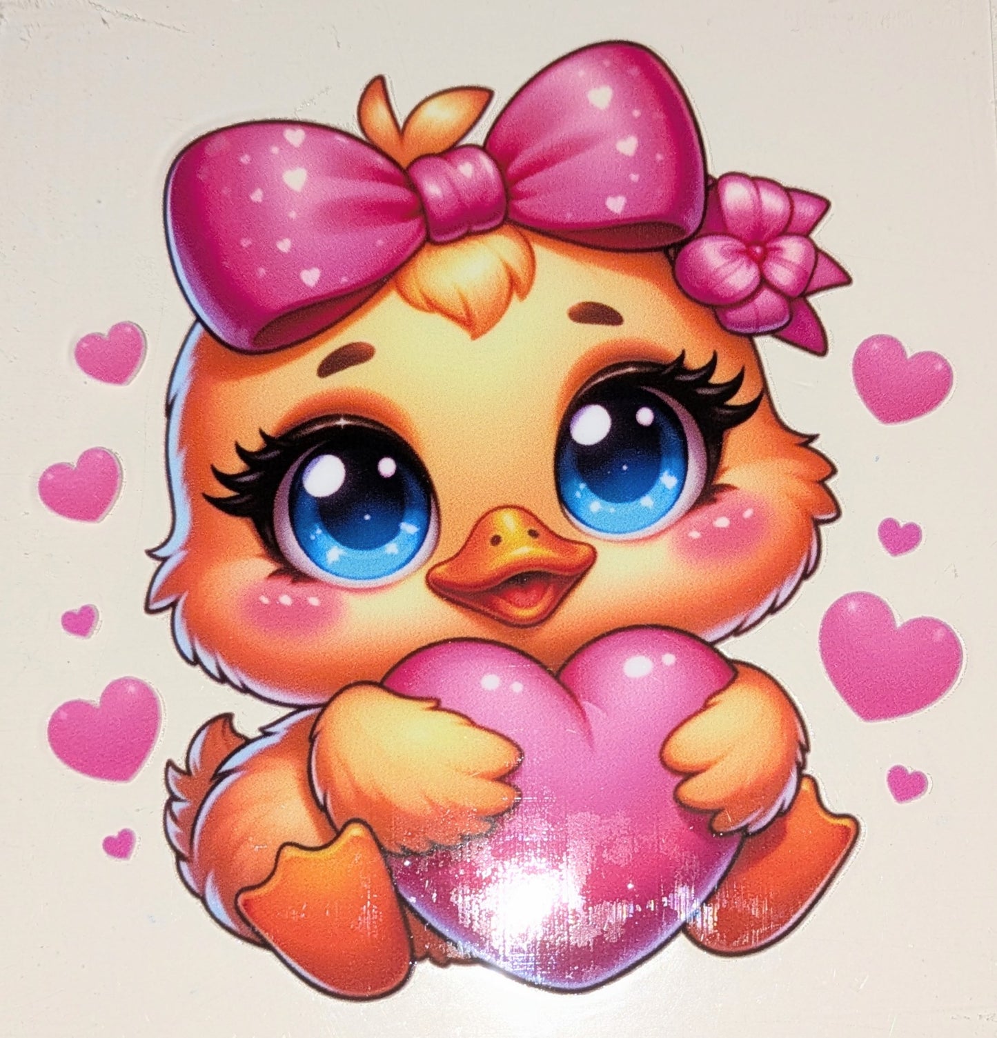 4 inch Sticker Kücken IS000062