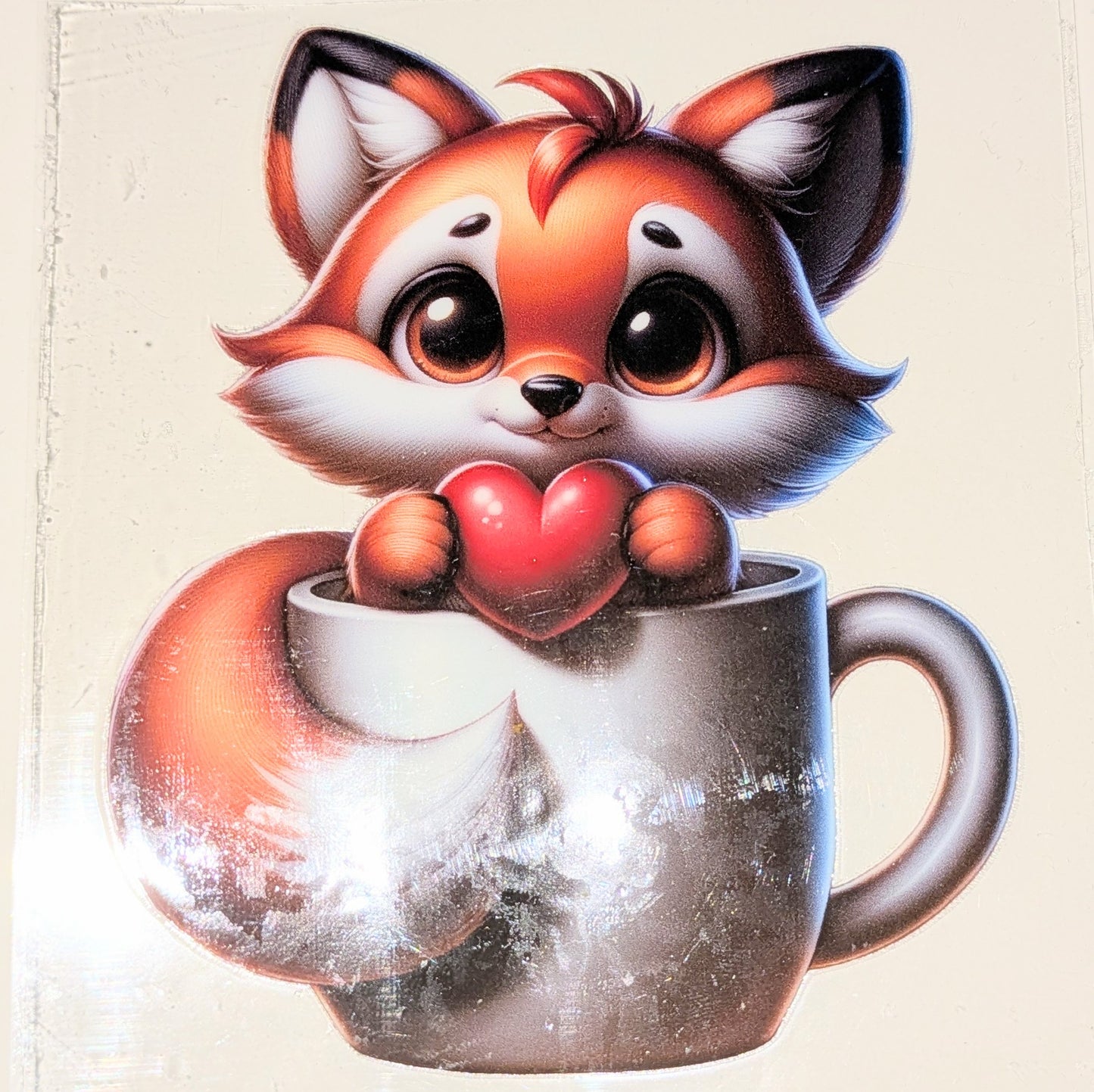 4 inch Sticker Fuchs IS000036