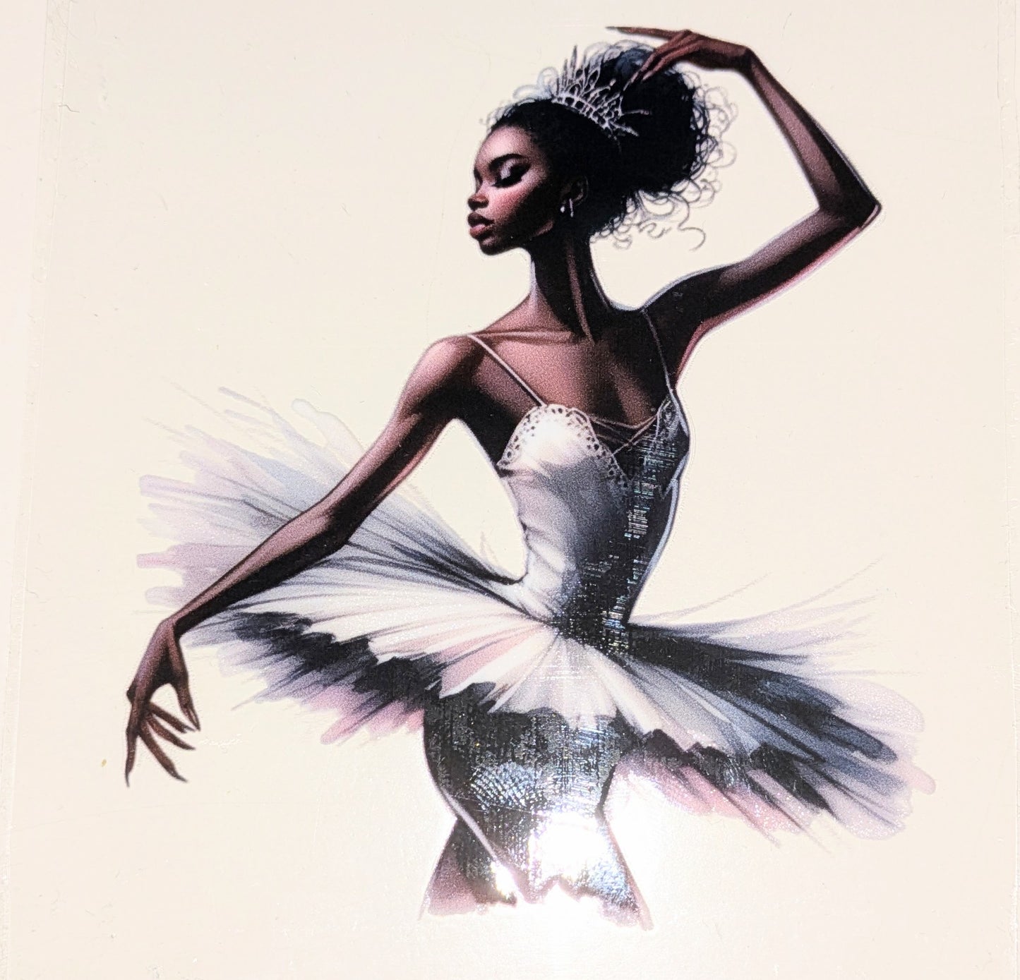 4 inch Sticker Ballerina IS000033