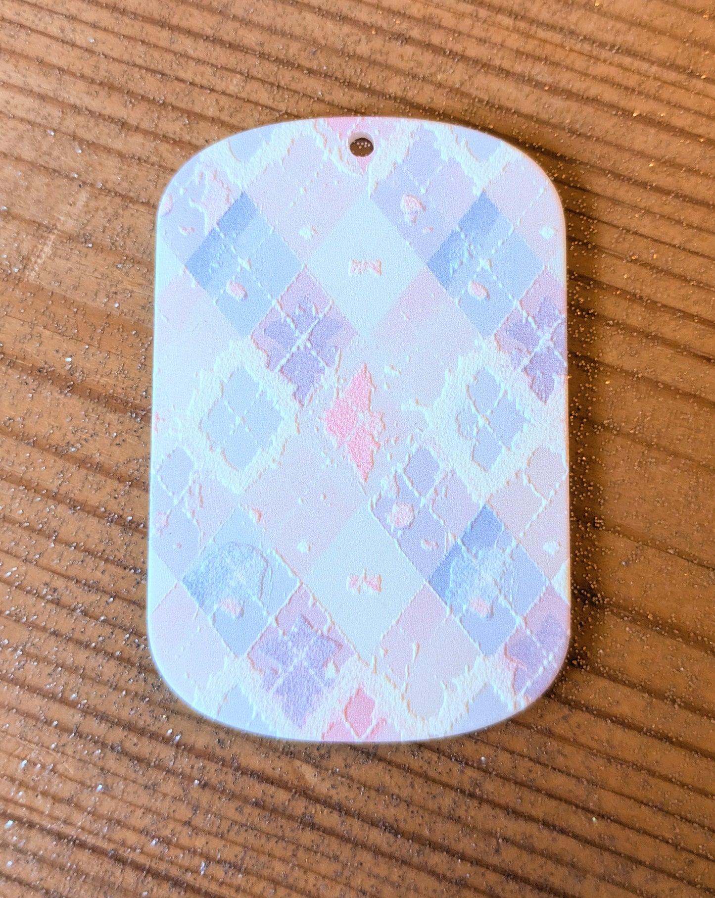 Acryl Anhänger für DIY Rauten in Pastelltönen