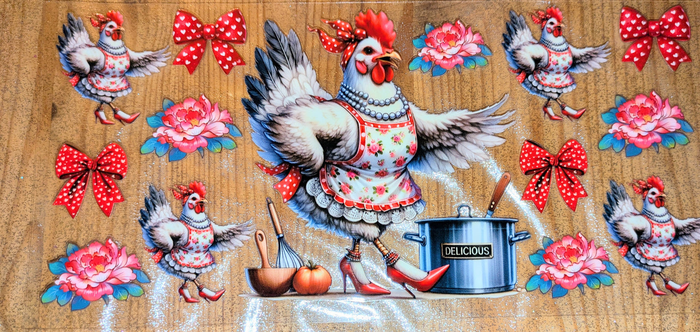 16 Oz Sticker Huhn Suppe Suppenhuhn Ostern Mama CS000118