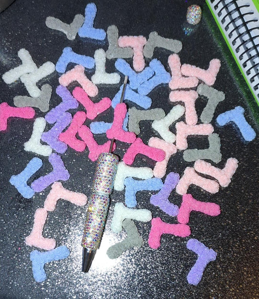 L Buchstaben Rosen Charm Perlen in unterschiedlichen Farben