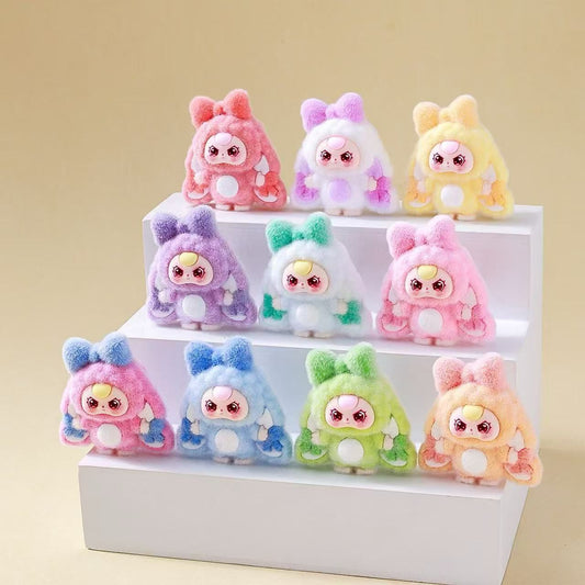 Samt Schlappohrhasen in verschiedenen Farben Hase