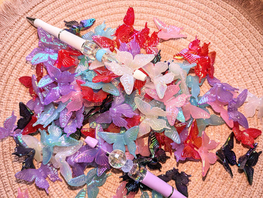 KK16 3D Schmetterlinge leuchten im Dunkeln oder UV-Licht