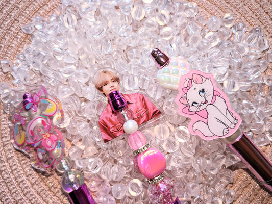 BOX04/B19 Adapter für Stifte oder Haargummies zum Aufkleben von Acryl oder Charms