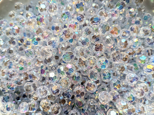 Diskoperle AB kleiner Diamant 10 mm klar