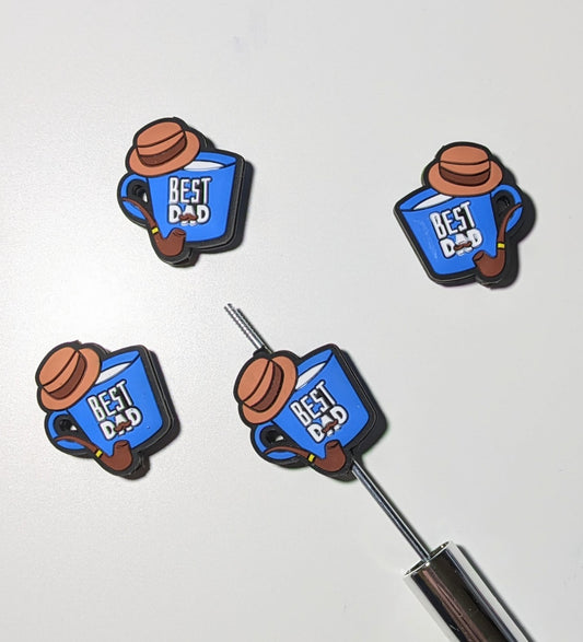 Focal Silikonperle "Best Dad" (54/A)