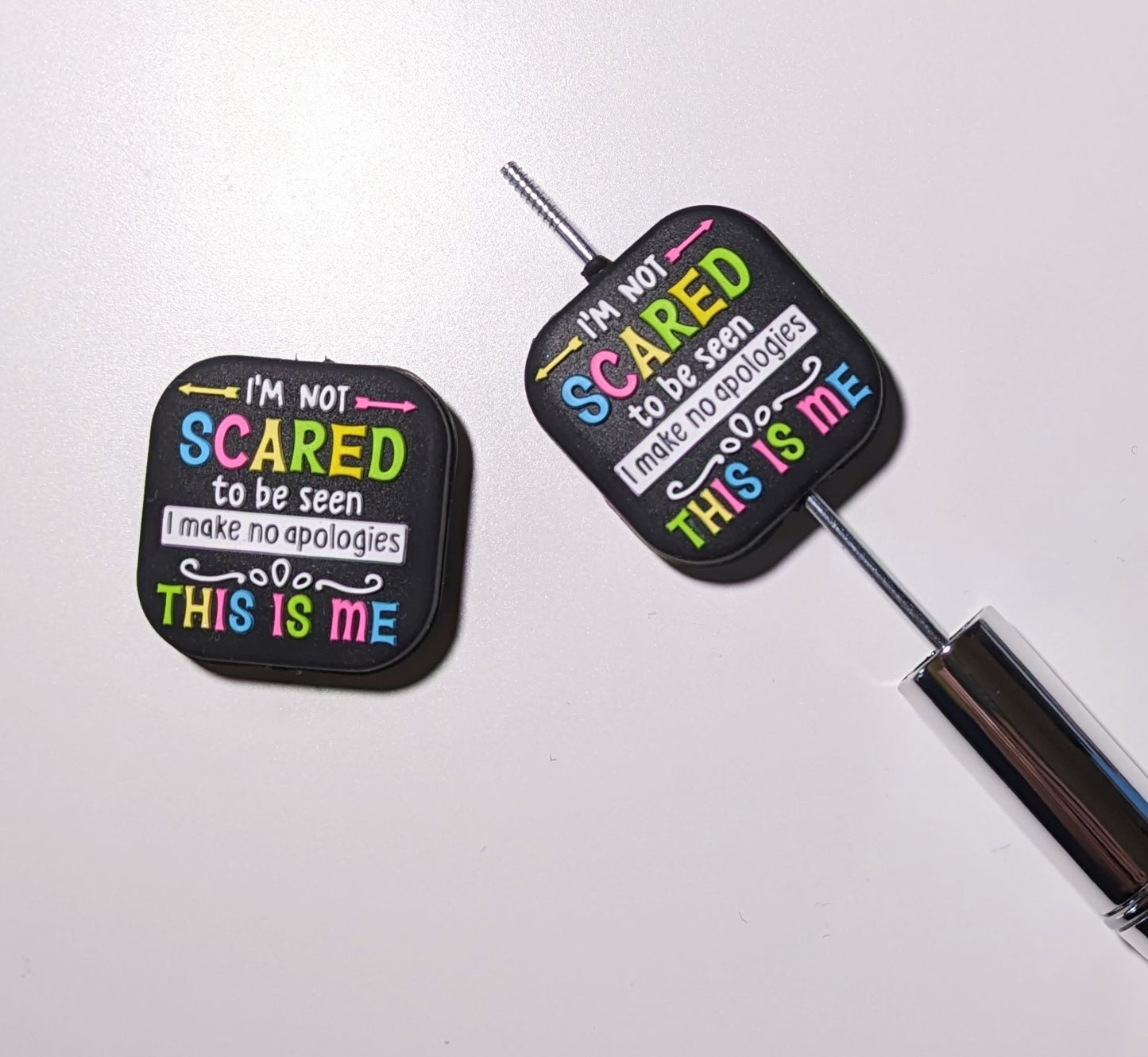 Focal Silikonperle "I´m not Scared...) (40)