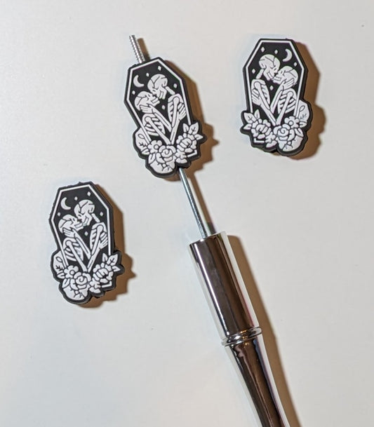 Liebespaar Tot Skelett totenkopf Focal Silikonperle