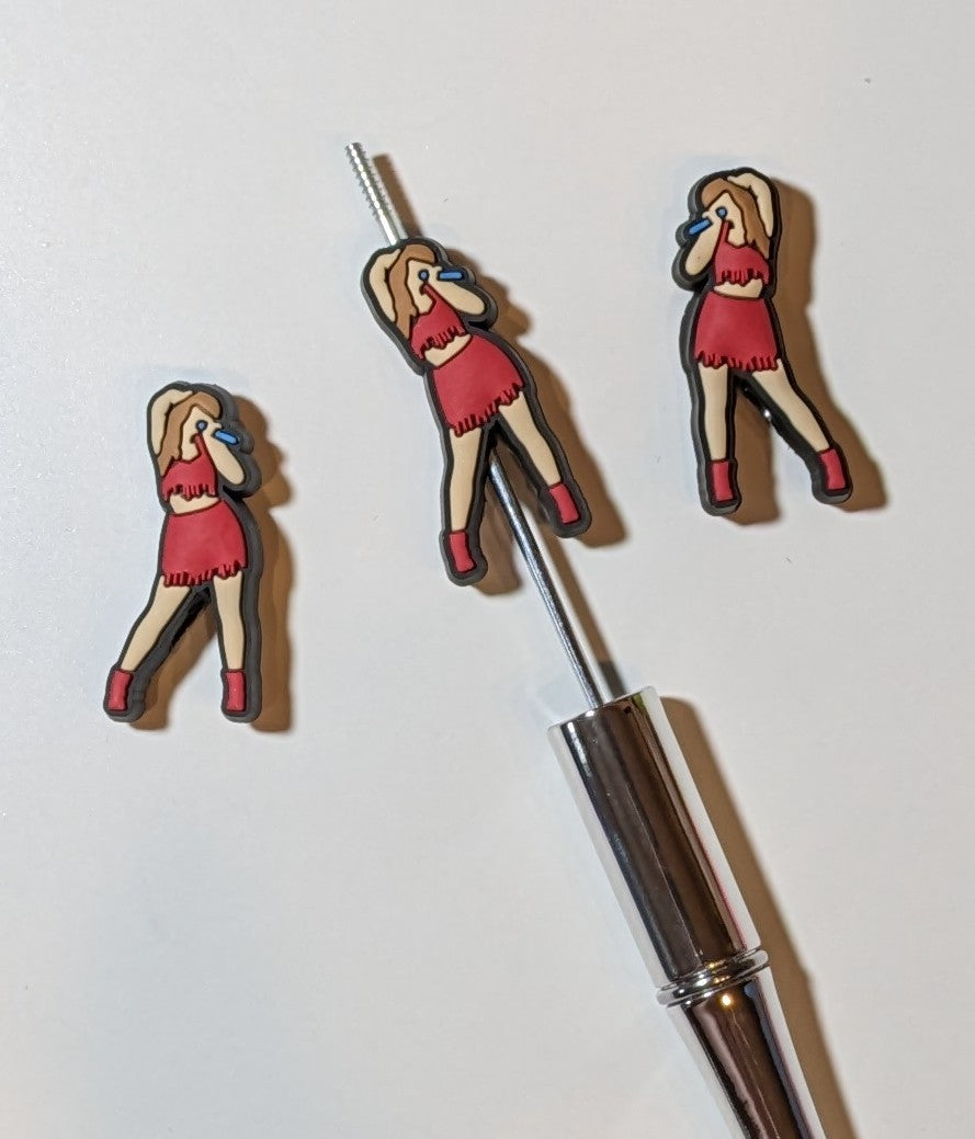 S47  Sängerin Tänzerin Focal Silikonperle