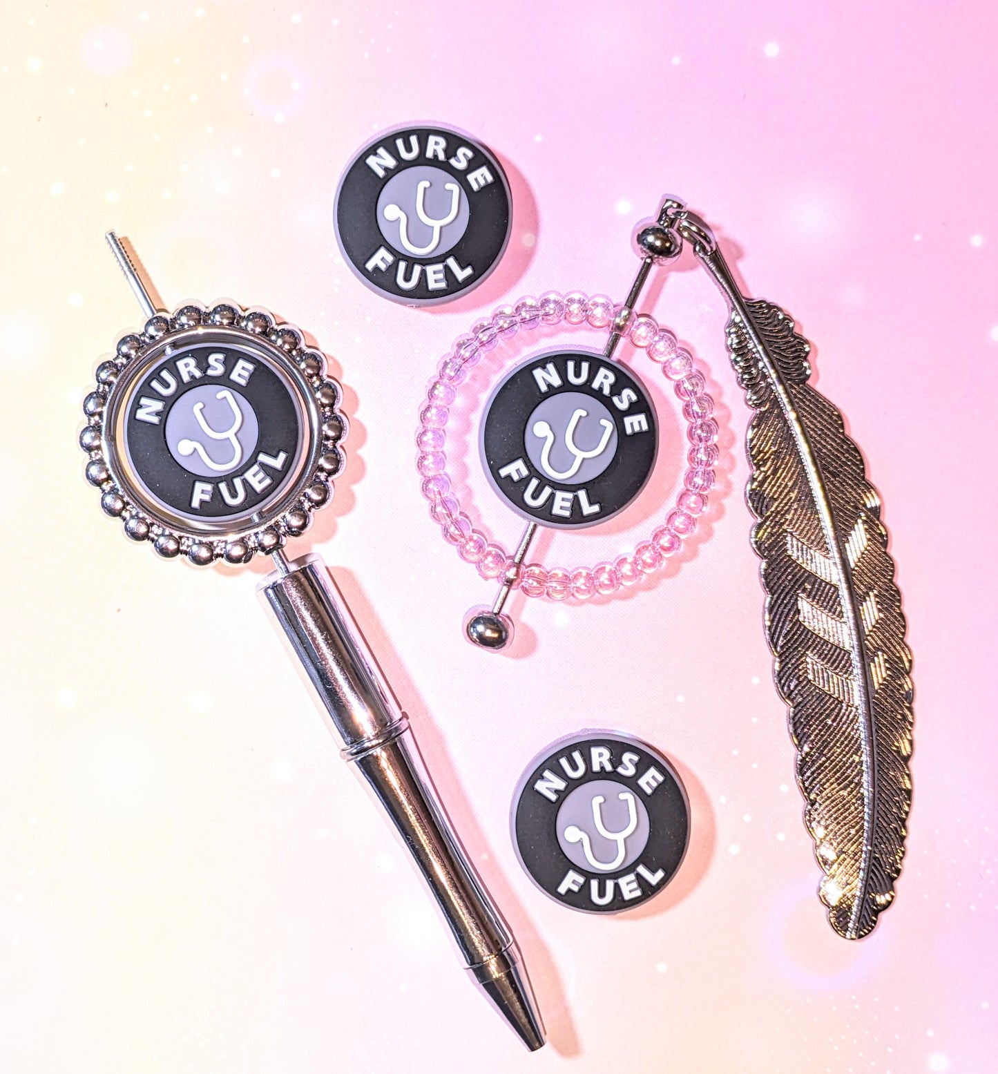 Silikonperle / Focal Nurse Fuel schwarz Stetoskop