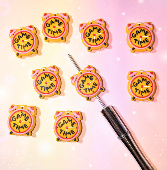 Silikonperle / Focal " Game Time " Wecker Spielzeit