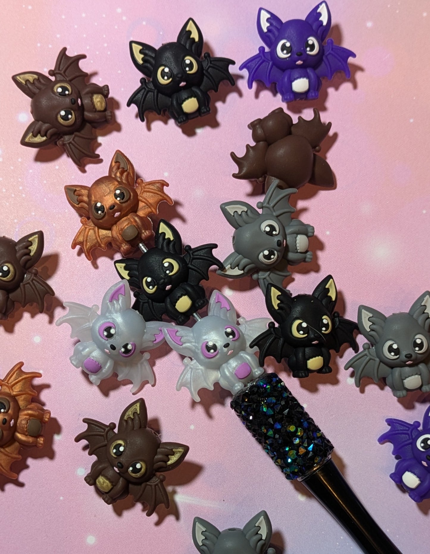 3D Fledermaus in verschiedenen Farben