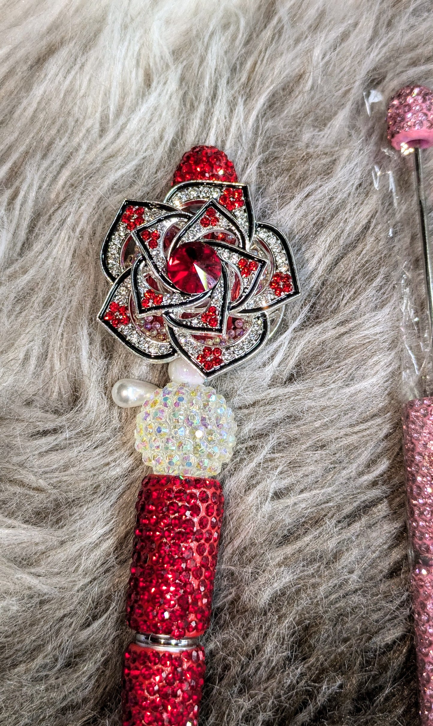 Riesige drehbare Rose Blume in 5 verschiedenen Farben Spinner