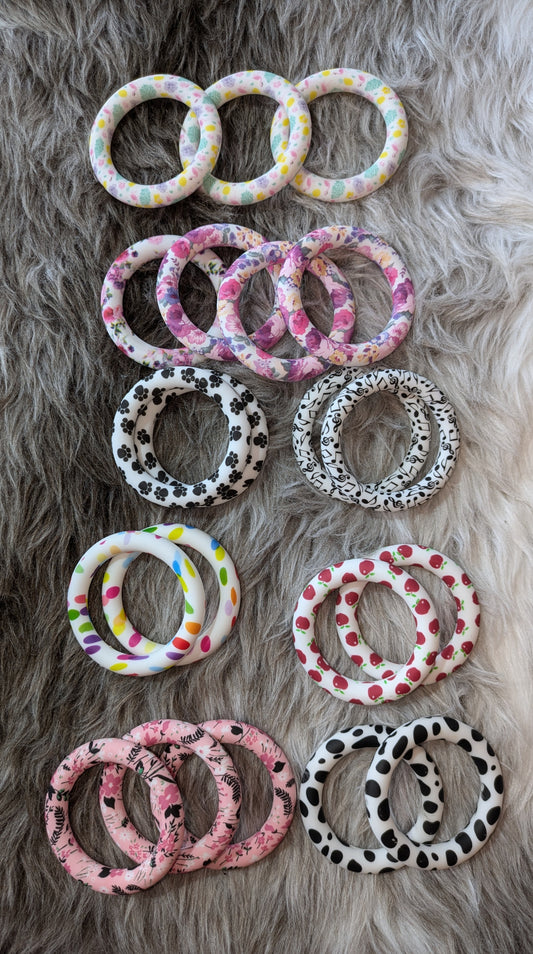 Silikonring in verschiedenen Designs 6,5