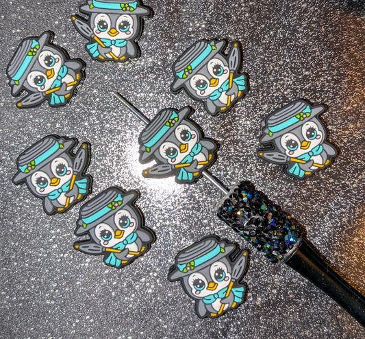 Focal Pinguin mit Schirm