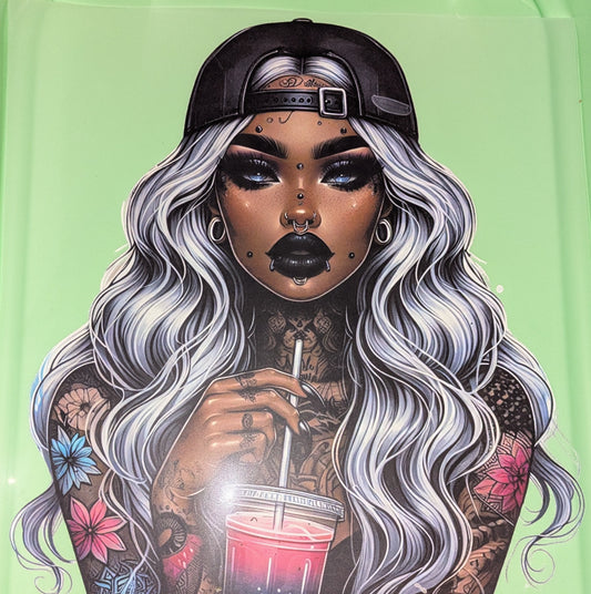 Bügelbild Gr. L Smoothie