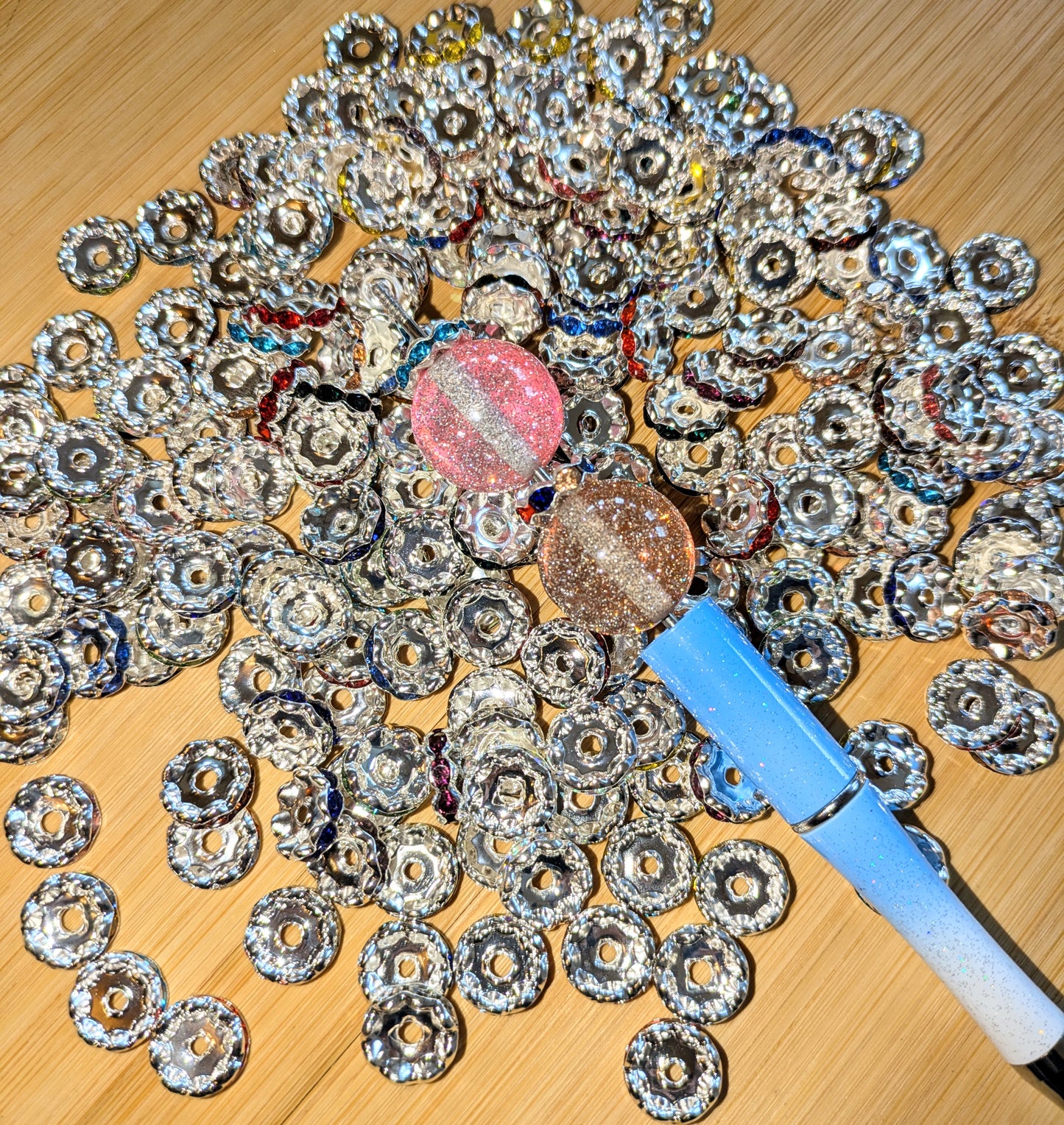 12 mm Spacer bunt 10 Stück