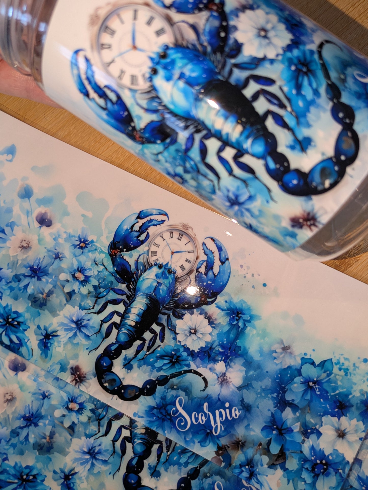 16 oz Aufkleber Sternzeichen Skorpion