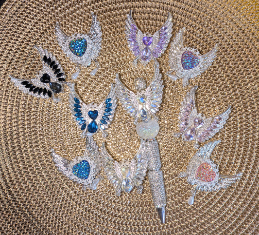 XXL Metallperlen Engelsflügel in verschiedenen Farben