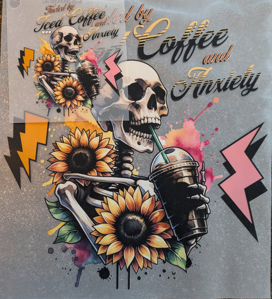 Bügelbilder Set Fueled by Coffee SGBB000019