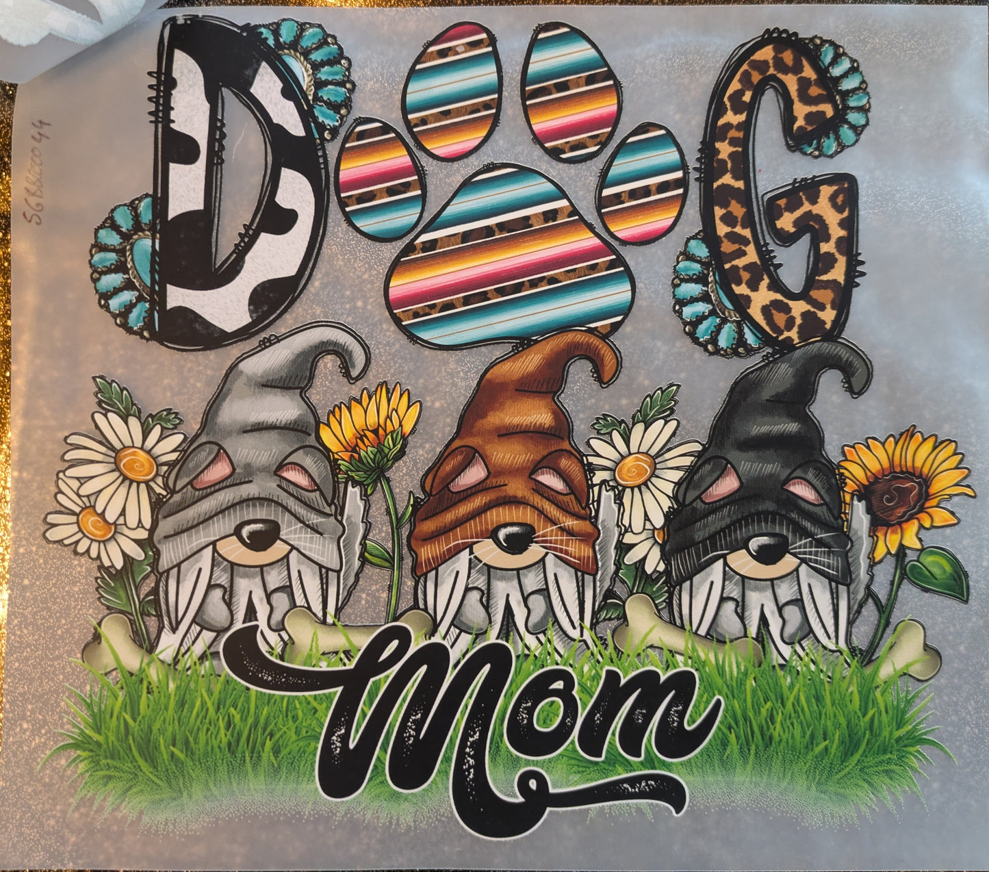 Bügelbilder Set Dog Mom SGBB000044