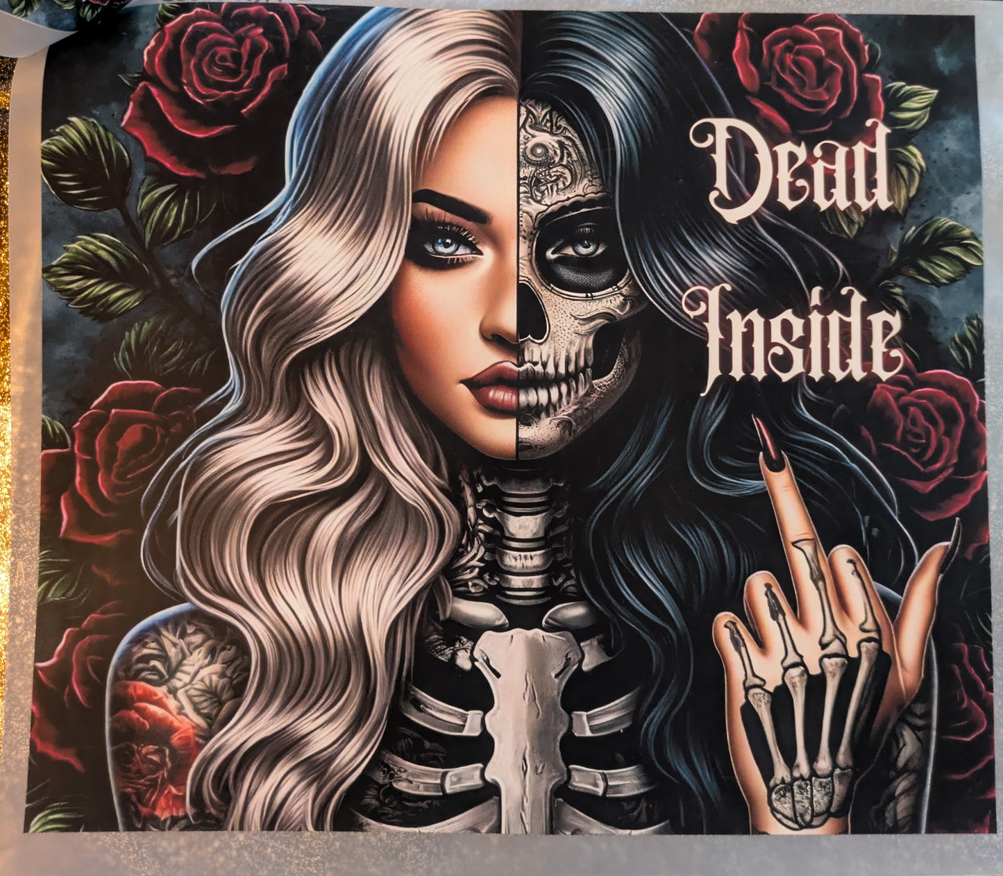 Bügelbilder Set Death Inside SGBB000014