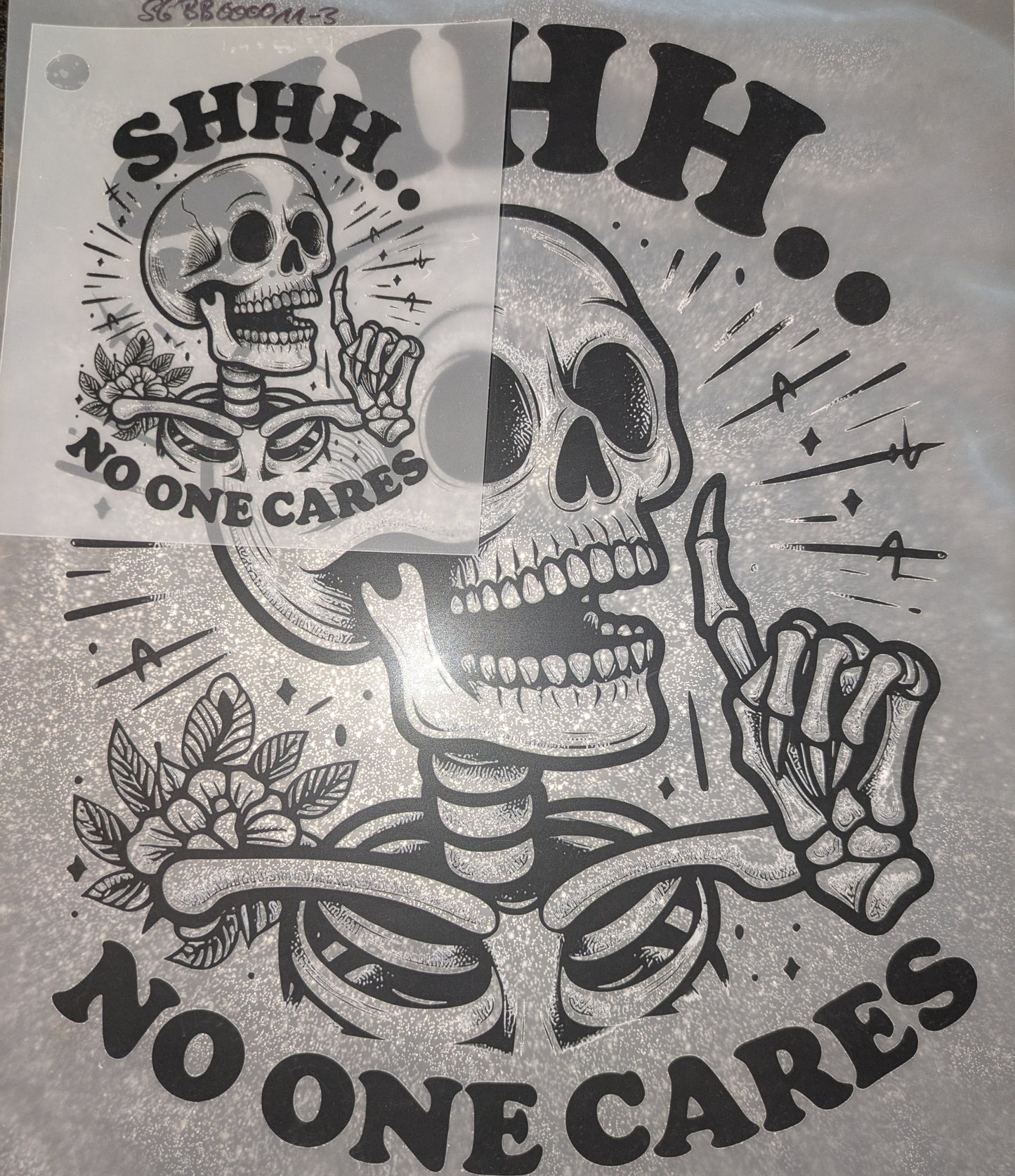 Bügelbilder Set Shhhh SGBB000011