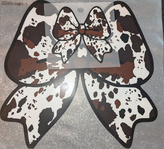 Bügelbilder Set Kuh Schleife SGBB000010